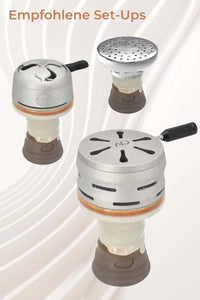 Sheeshaya Hyphen Mocca Hookah Bowl