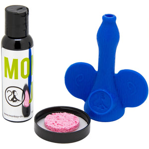 Monkey Os Smoke Ring Blower - White
