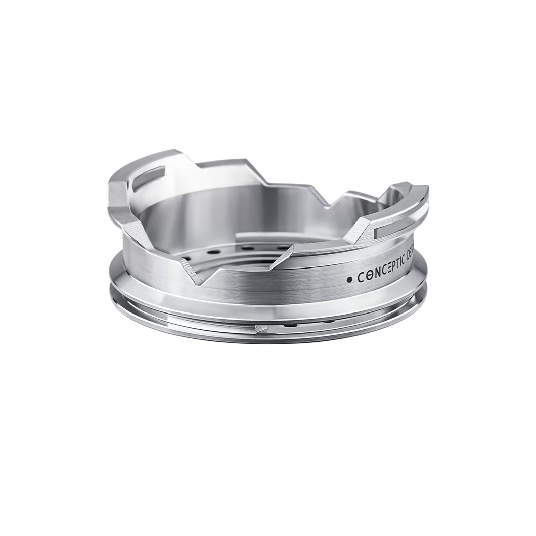 Conceptic Design Silver Steel Hookah HMD