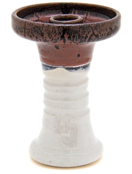 Hookahjohn Retro Harmony Blackberry Over White Hookah Bowl