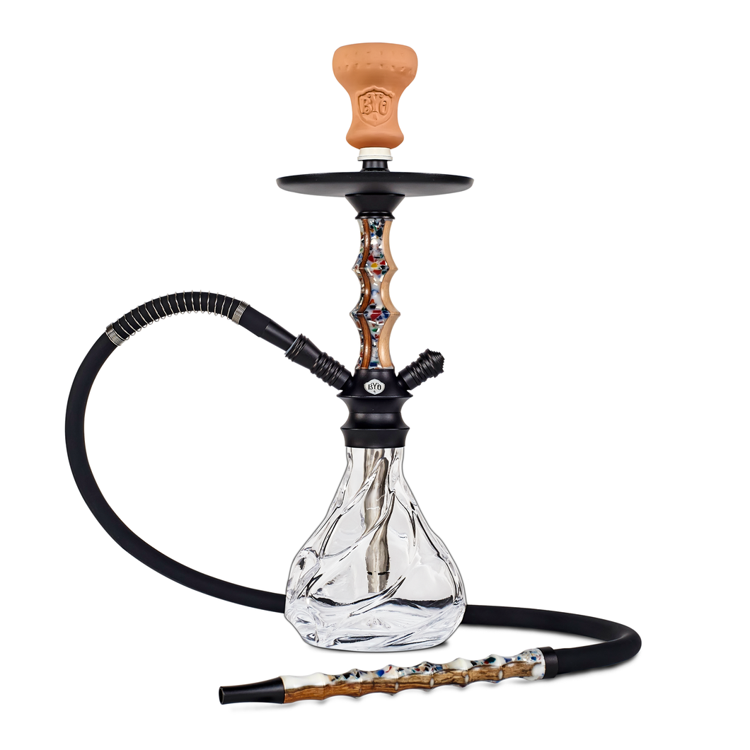 BYO Zuki White Hookah