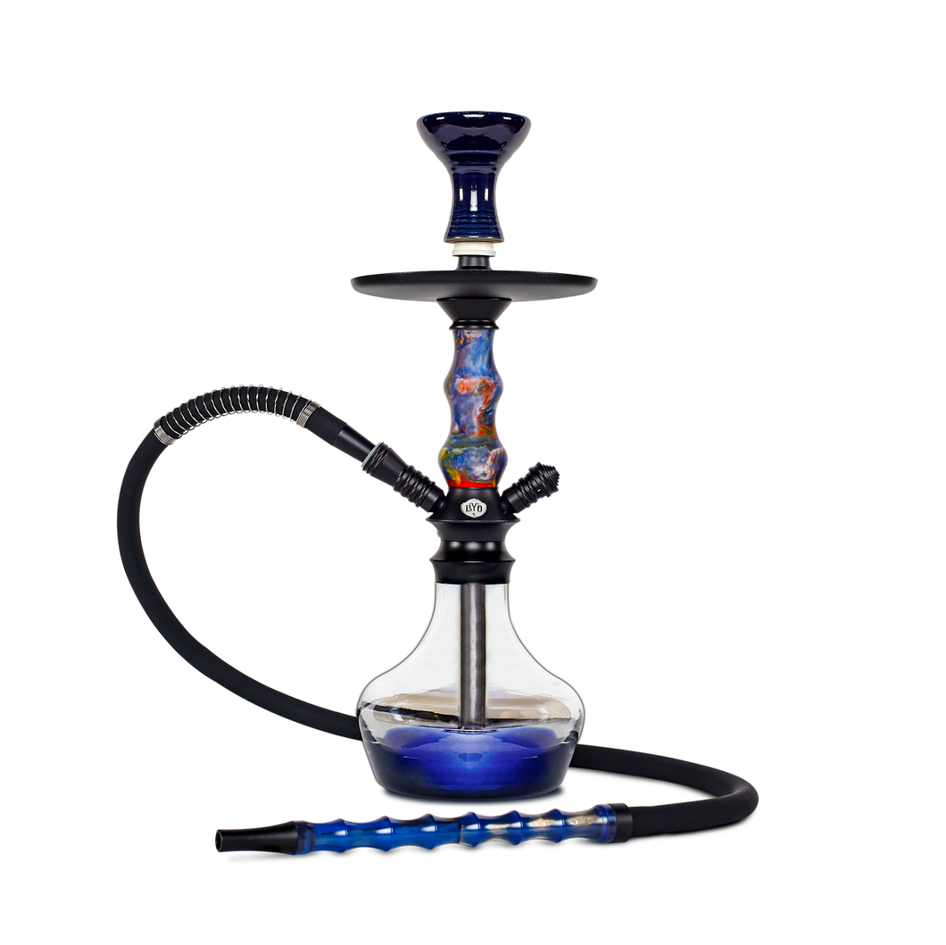 BYO Carnaval Blue Hookah