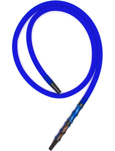 BYO Wood Resin Blue Silicone Hookah Hose
