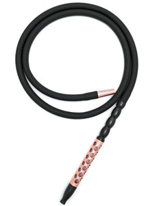 Galaxy Rose Gold Silicone Hookah Hose –
