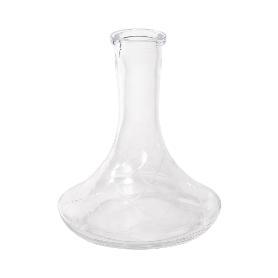 Moze Handcut Glass Hookah Base