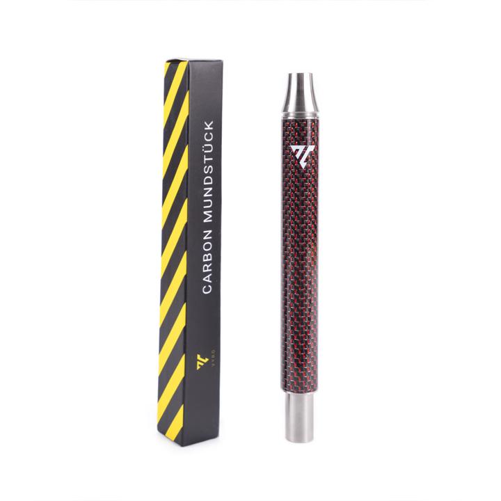 Vyro Carbon Red 17cm Hookah Hose Handle