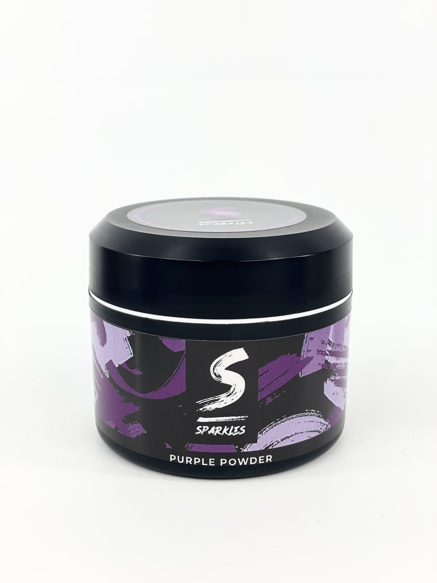 Sparkles Purple Water Colorant Powder